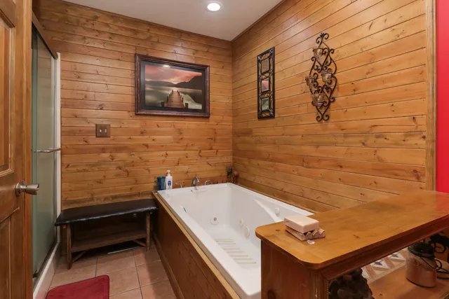 a bathroom with a sink and a bathtub