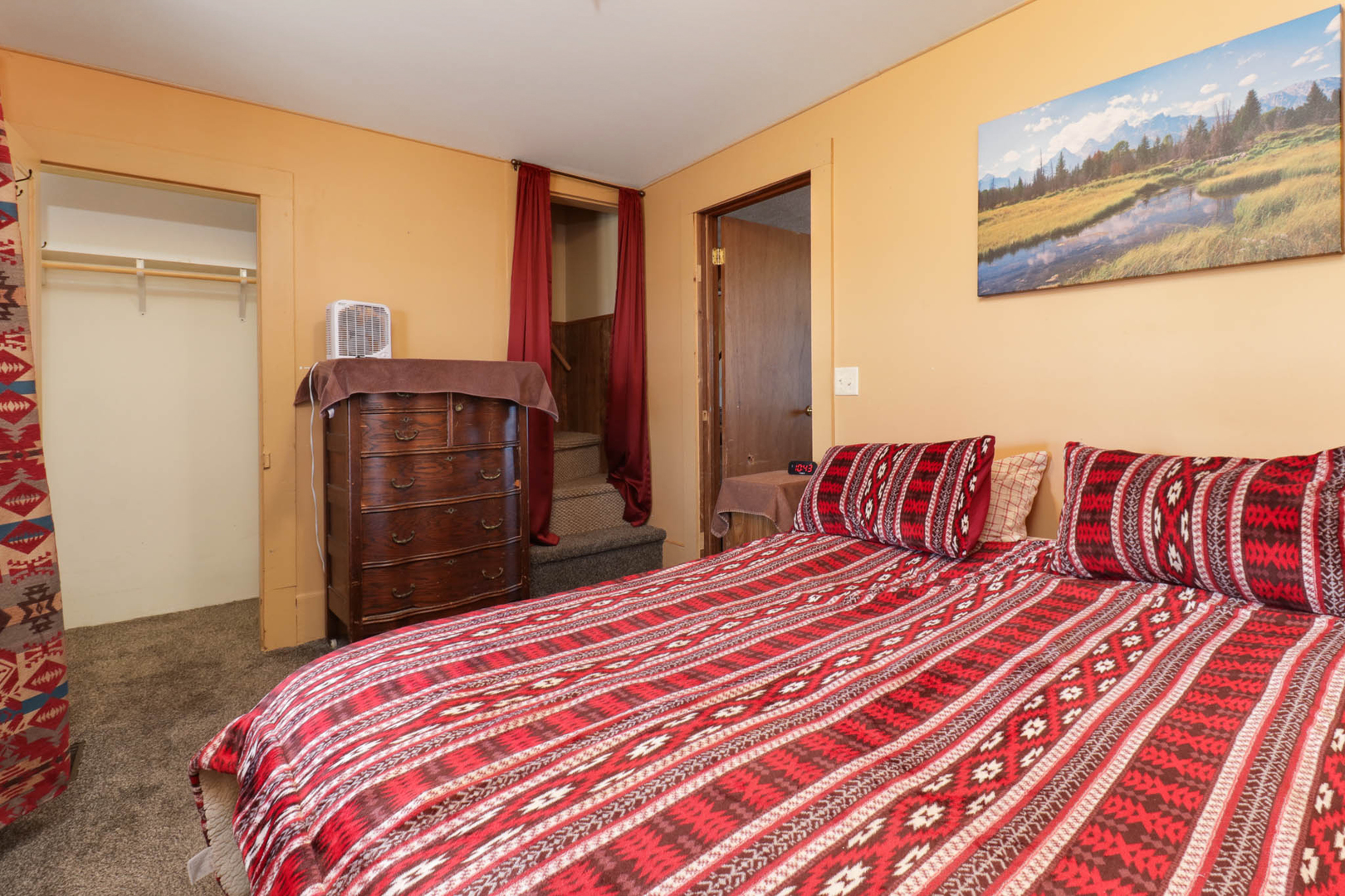 32892 McClure Road Colfax, IL 61728 - Photo 21 of 44 a bedroom with a bed and a closet