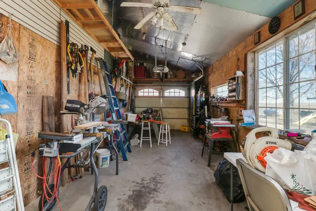 a view of storage and utility room
