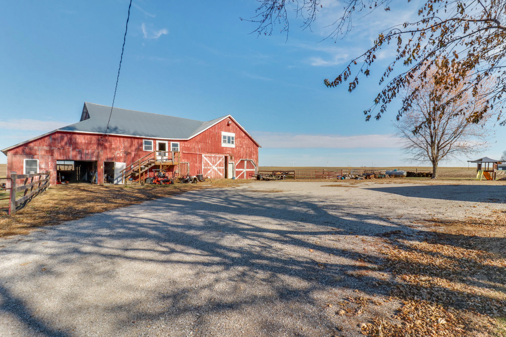 32892 McClure Road Colfax, IL 61728 - Photo 40 of 44 a view of a house with a yard