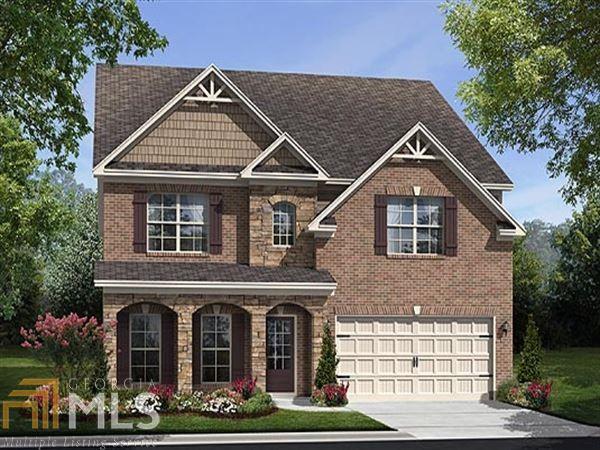 1186 Clear Stream Ridge, Unit 46A Auburn, GA 30011 - Photo 1 of 1 Stack Stone triple Arch Front Porch