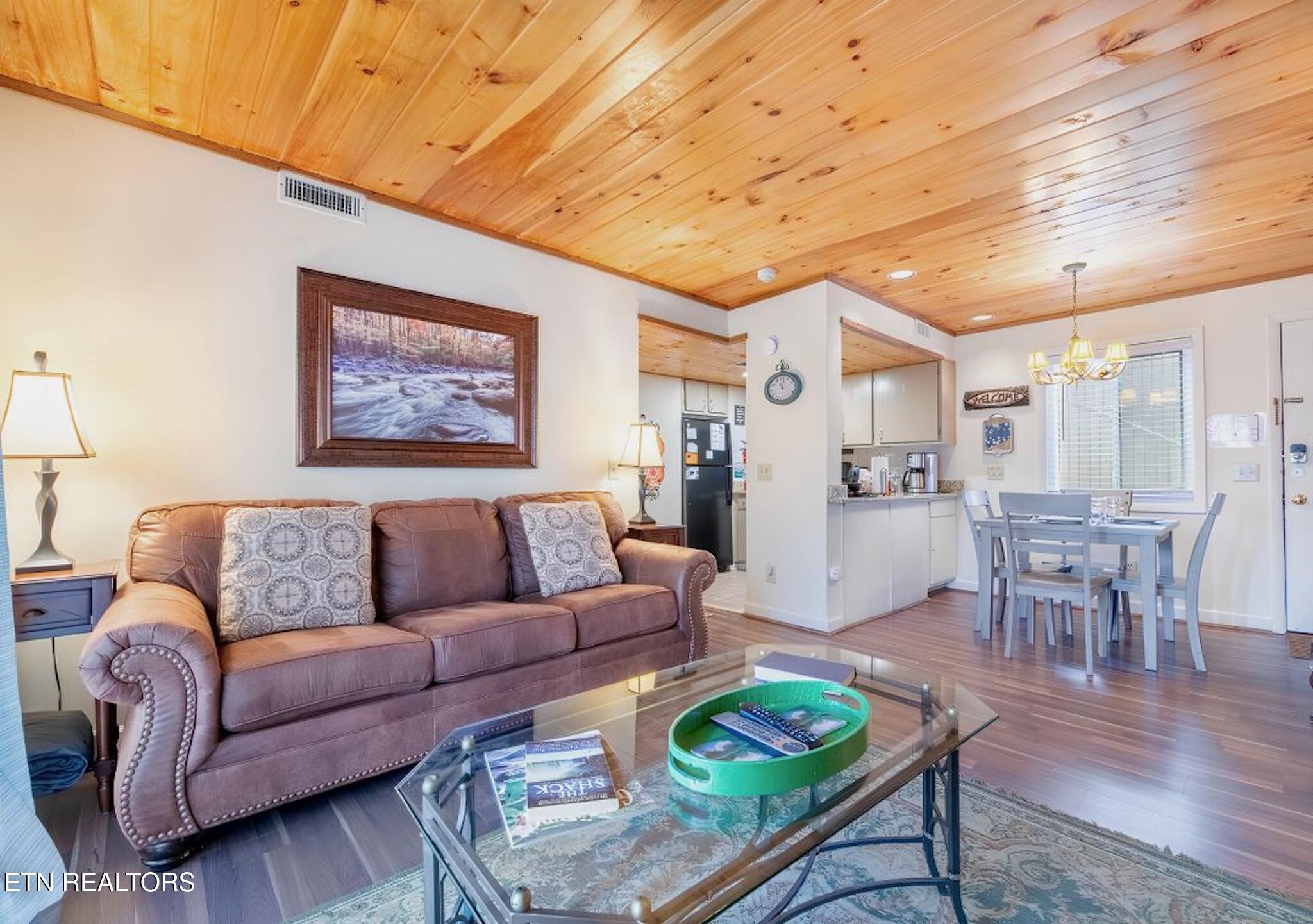 3710 Weber Road, Unit B202 Gatlinburg, TN 37738 - Photo 9 of 42 LIVING ROOM OPEN CONCEPT B202