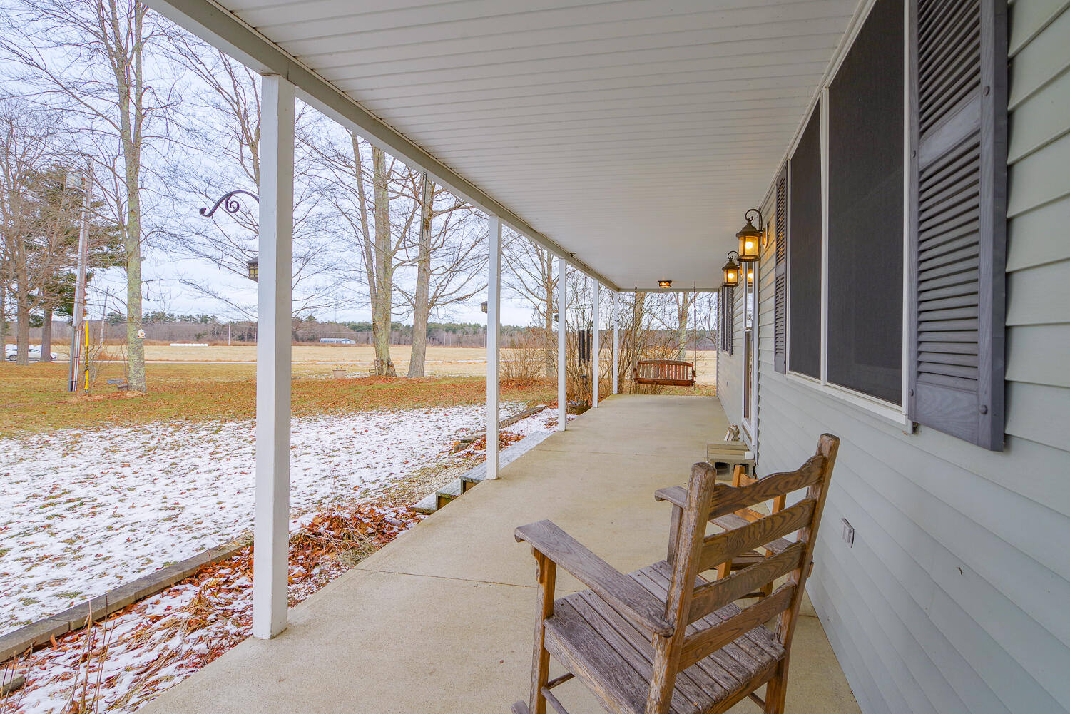 19 Trask Road Waterville, ME 04901 - Photo 9 of 50 View of Front Porch of Home