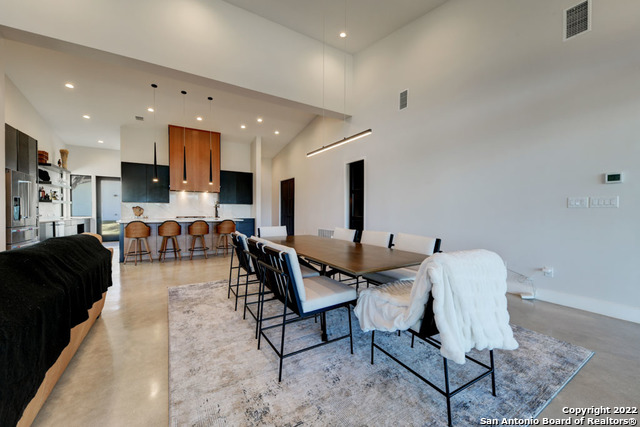 417 Southwick Ranch Johnson City, TX 78636 - Photo 7 of 45 a living room with furniture and a flat screen tv