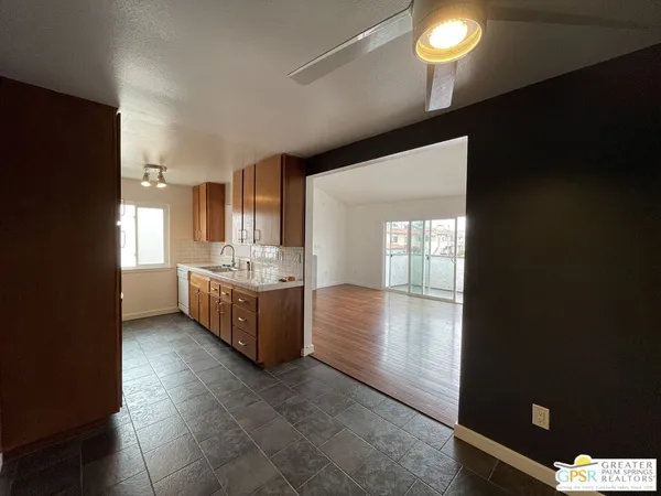 a large bathroom with a double vanity sink and a mirror