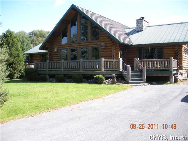 23876 Patterson Road Pamelia, NY 13601 - Photo 1 of 1 Exterior Front. Wonderful log home located just ou