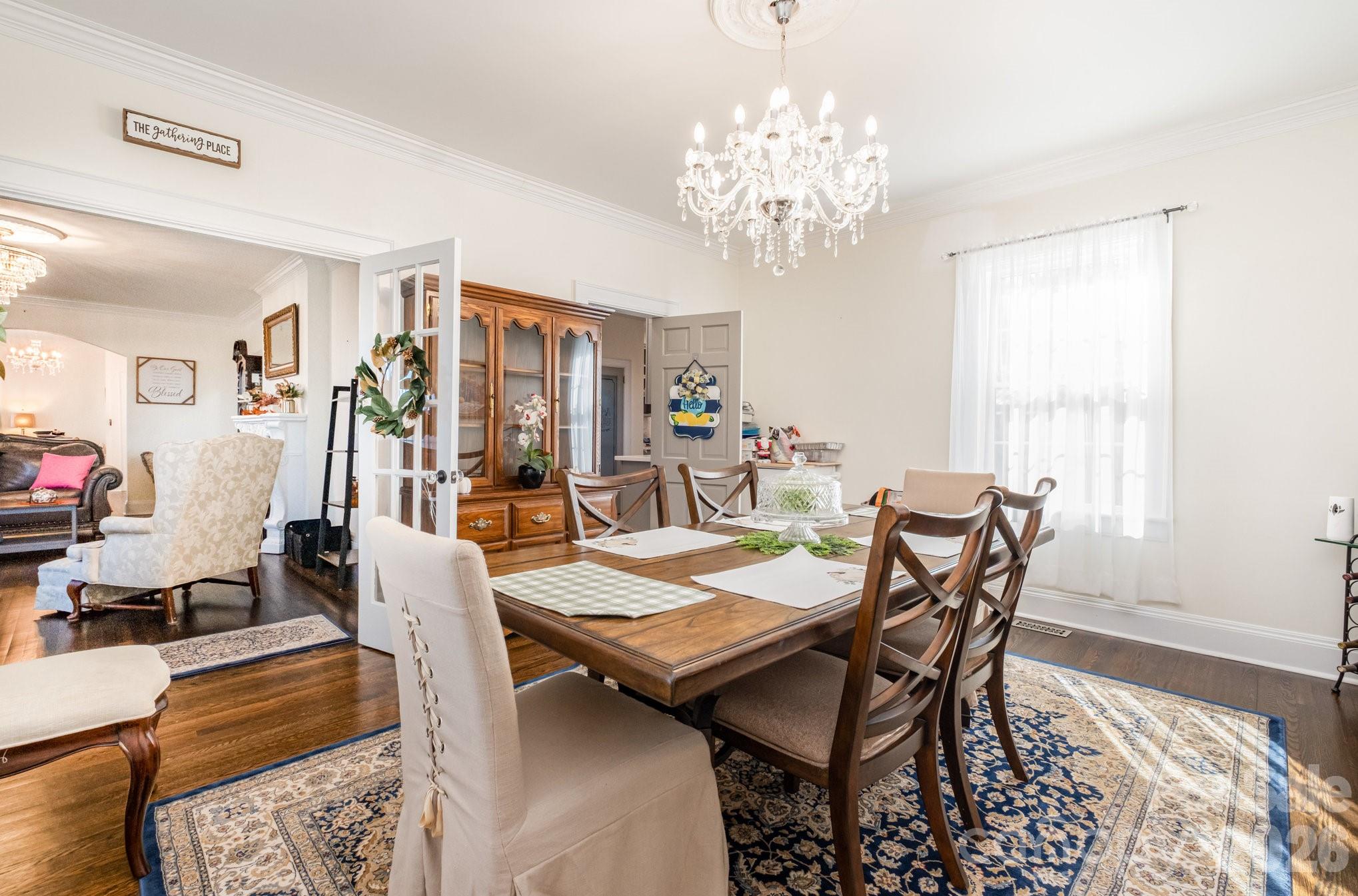 1783 Reepsville Road Lincolnton, NC 28092 - Photo 29 of 45 a view of a dining room with furniture window and wooden floor