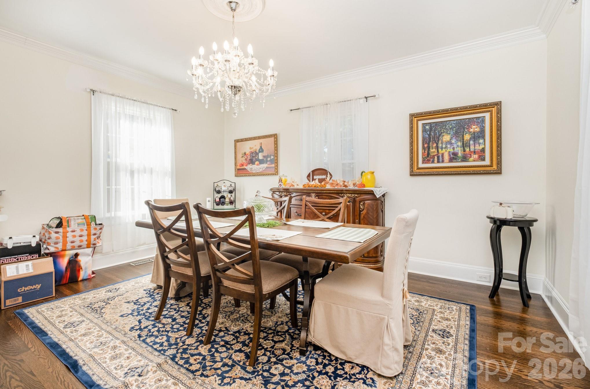 1783 Reepsville Road Lincolnton, NC 28092 - Photo 30 of 45 a view of a dining room with furniture and chandelier