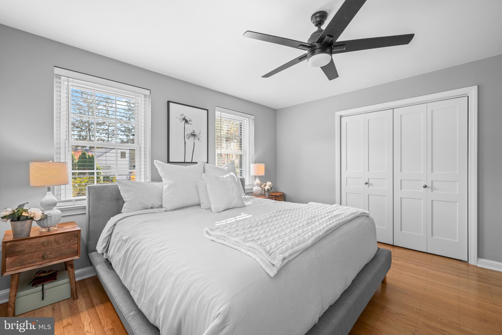 124 Deepdale Road Wayne, PA 19087 - Photo 18 of 35 a bedroom with a bed and a window