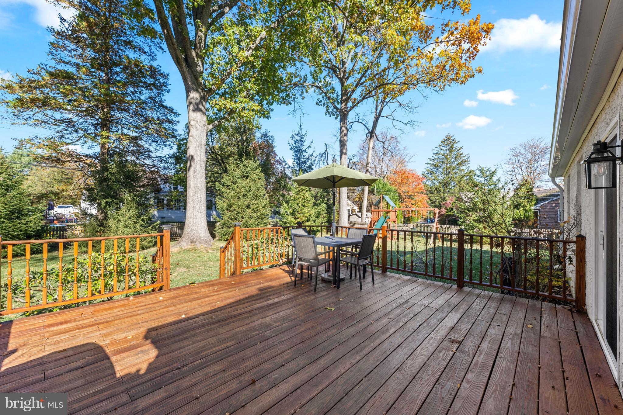 124 Deepdale Road Wayne, PA 19087 - Photo 33 of 35 a view of a table and chairs on the roof deck