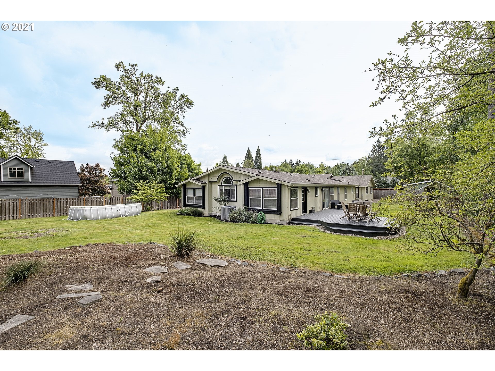 4300 Mapleton Drive West Linn, OR 97068 - Photo 27 of 32 a view of a house with a big yard