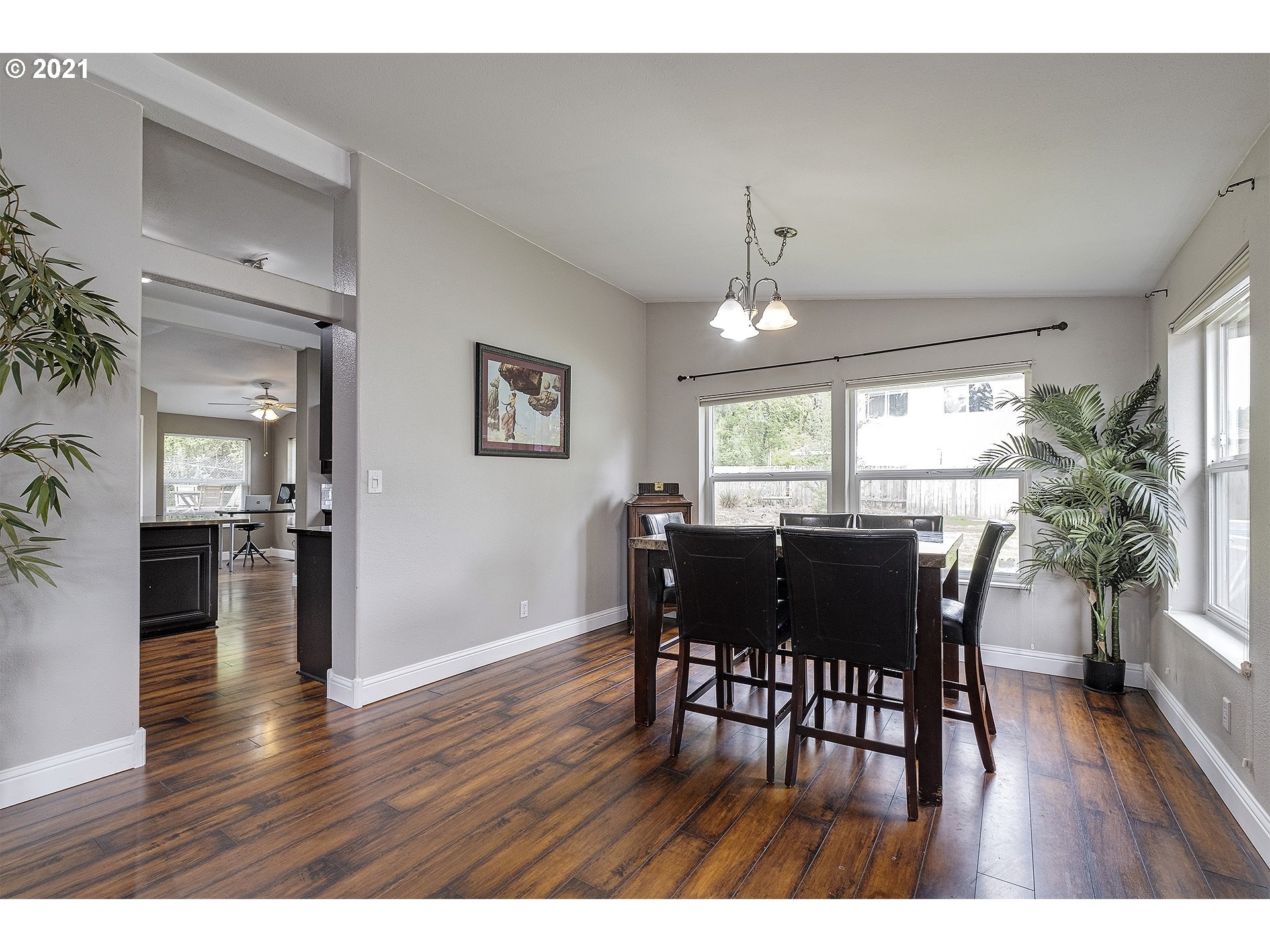 4300 Mapleton Drive West Linn, OR 97068 - Photo 4 of 32 a view of a dining room with furniture window and wooden floor