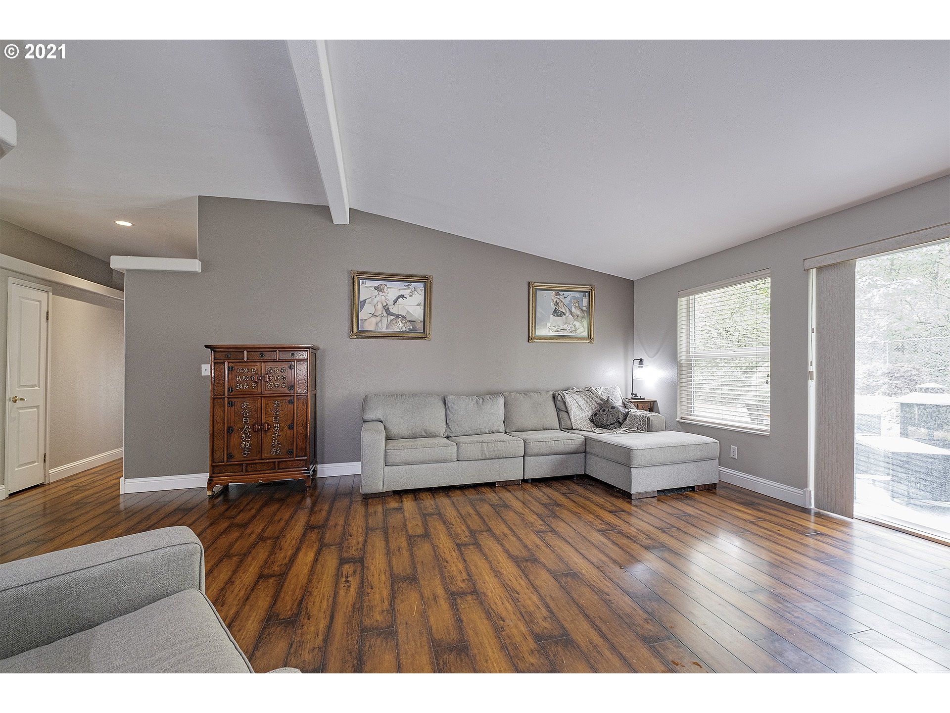 4300 Mapleton Drive West Linn, OR 97068 - Photo 8 of 32 a living room with furniture and a wooden floor