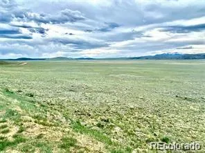 a view of yard with swimming pool and background
