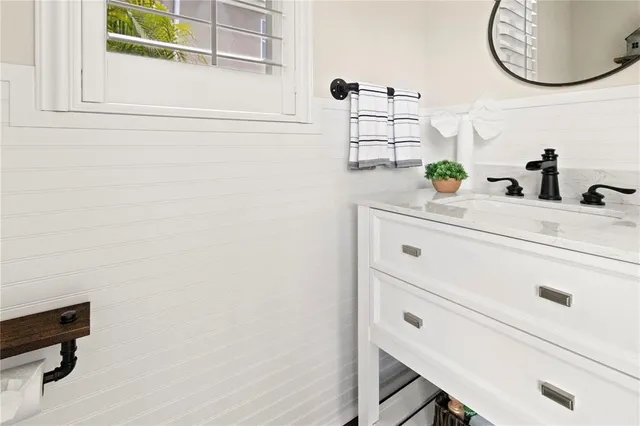 a close view of a sink and a window