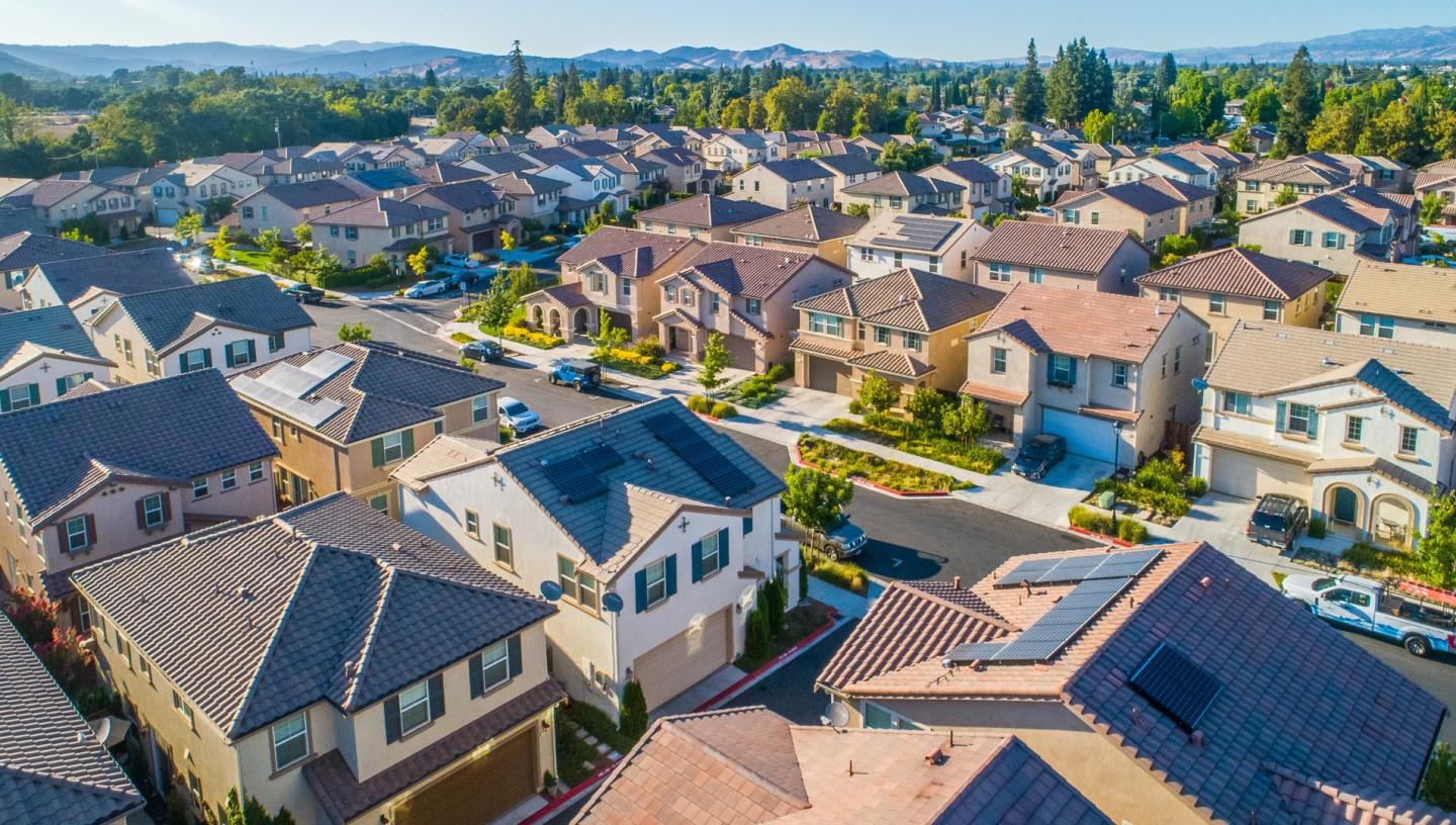 104 Caspian Way Gilroy, CA 95020 - Photo 33 of 33 an aerial view of a house with a ocean view
