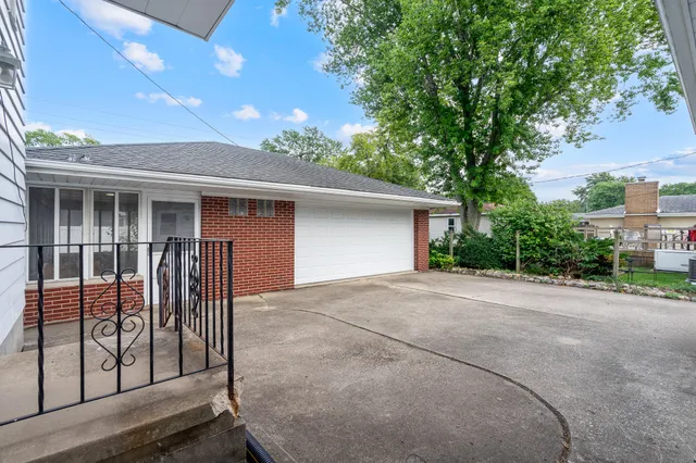 front view of a house with a porch