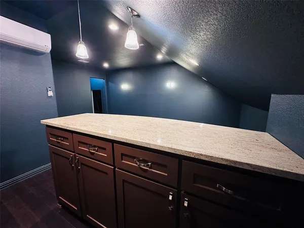 a view of a hallway with entryway