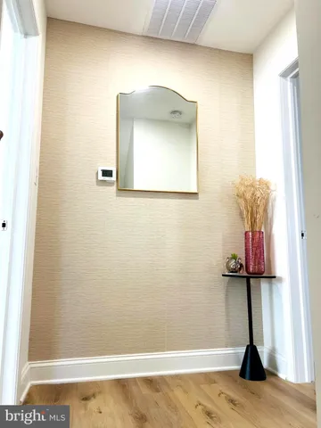 a view of a small space