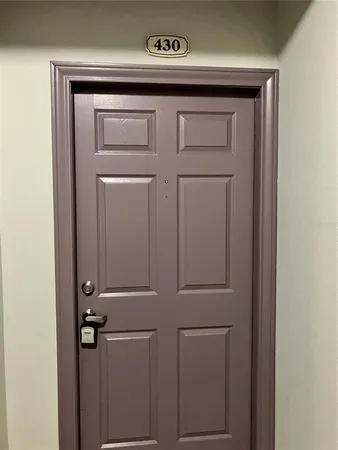 a close view of a utility room