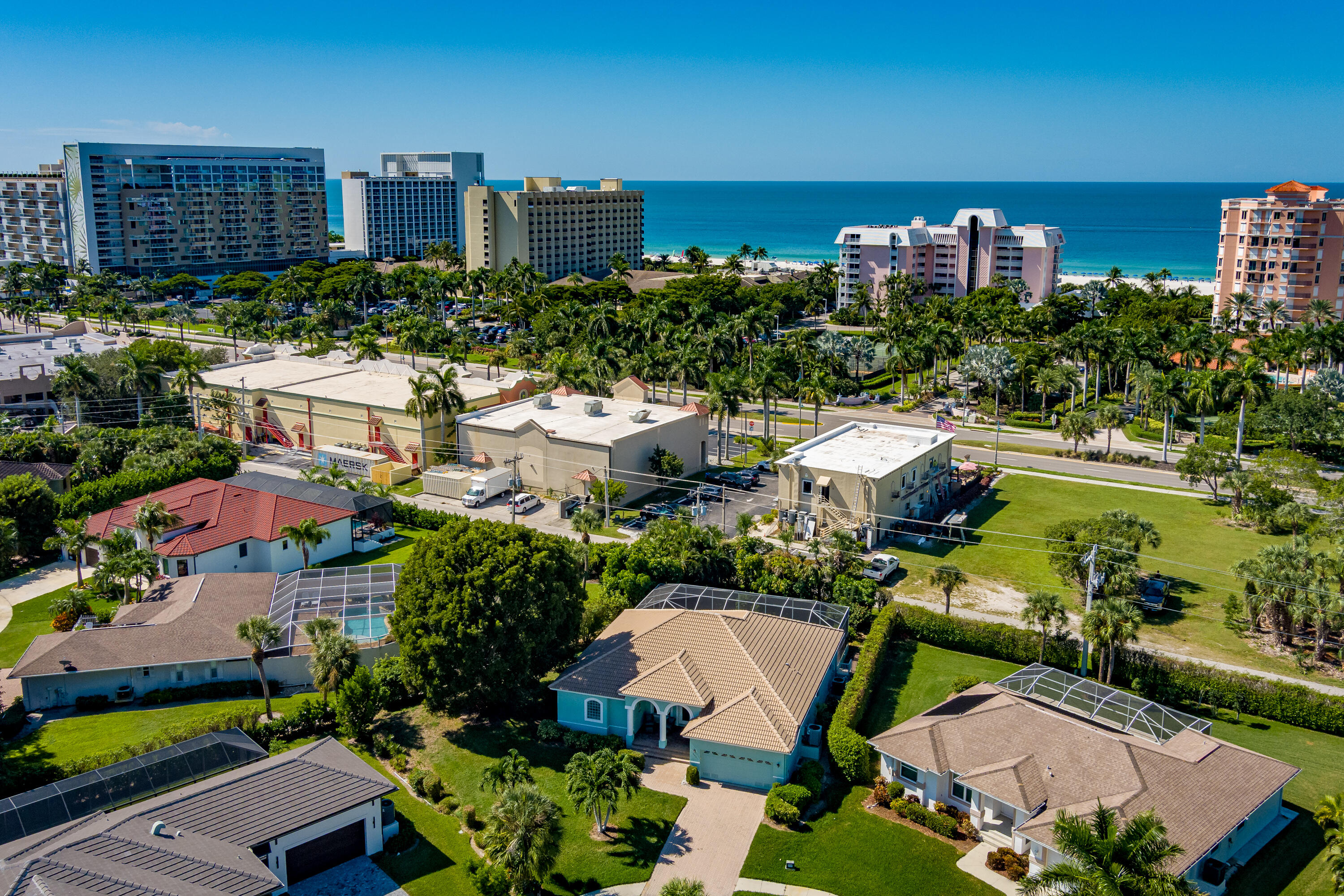 951 Java Court Marco Island, FL 34145 - Photo 42 of 55 an aerial view of residential houses with outdoor space and street view