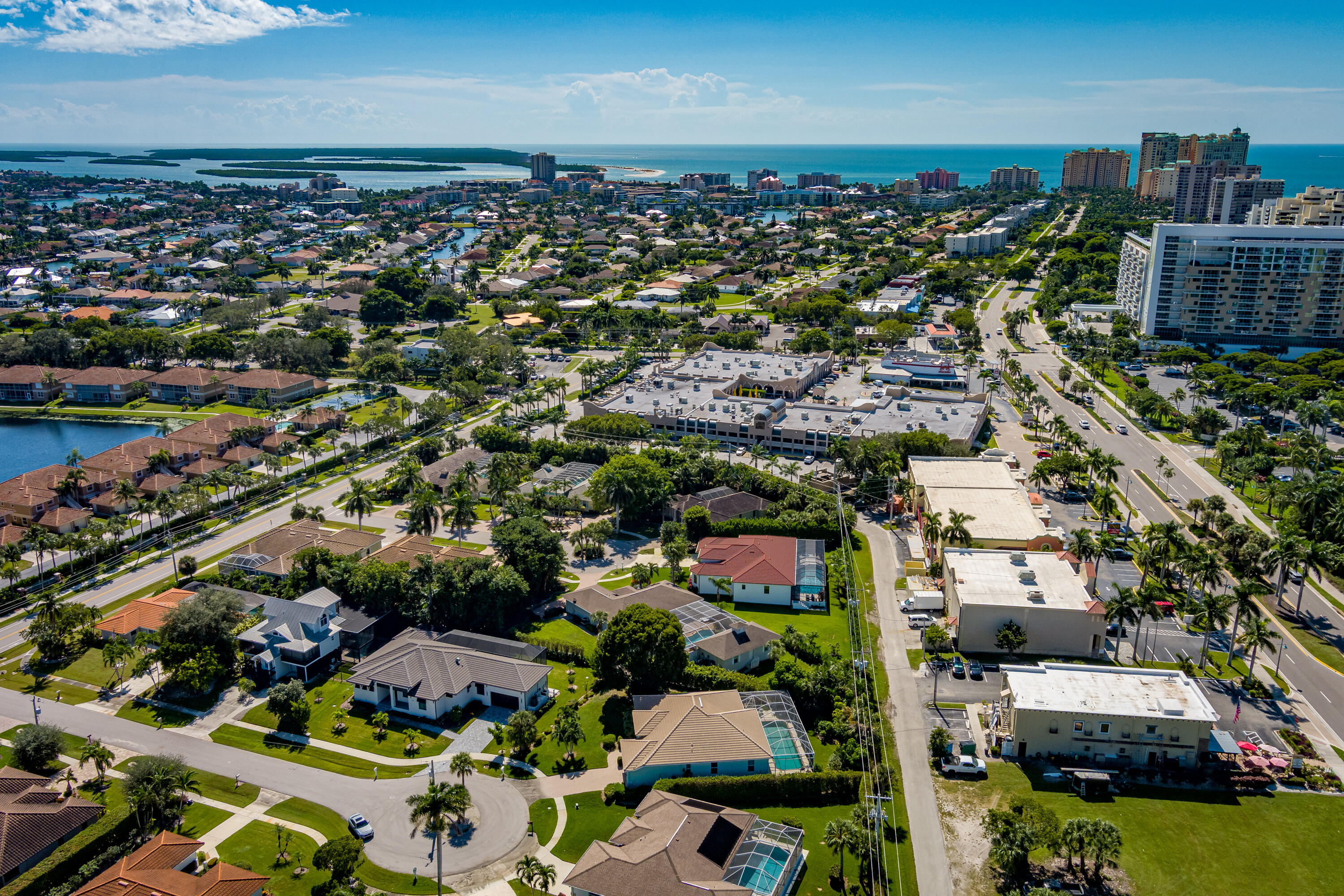 951 Java Court Marco Island, FL 34145 - Photo 48 of 55 an aerial view of residential houses with city view