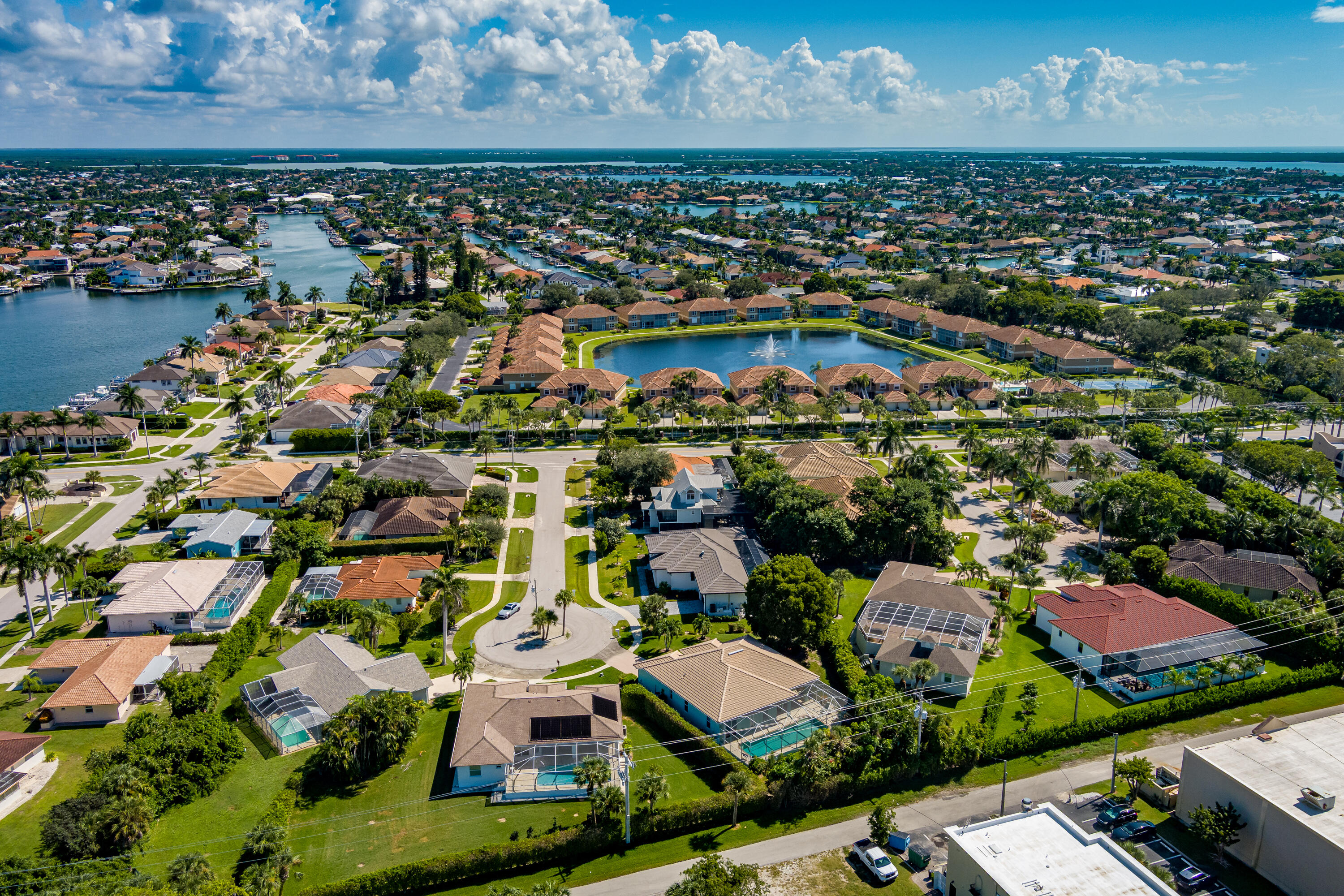 951 Java Court Marco Island, FL 34145 - Photo 49 of 55 an aerial view of residential houses with outdoor space