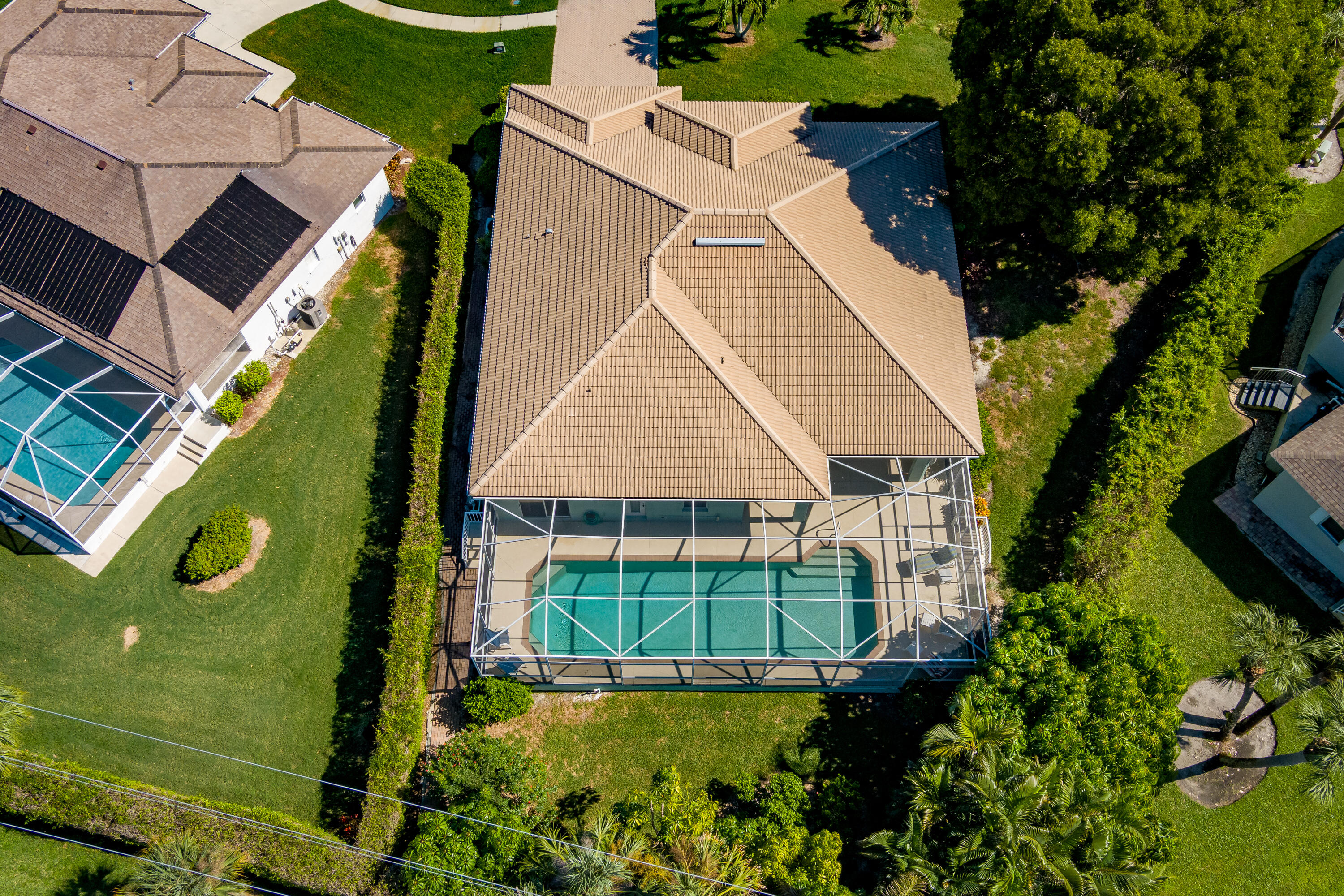 951 Java Court Marco Island, FL 34145 - Photo 52 of 55 an aerial view of a house with a yard