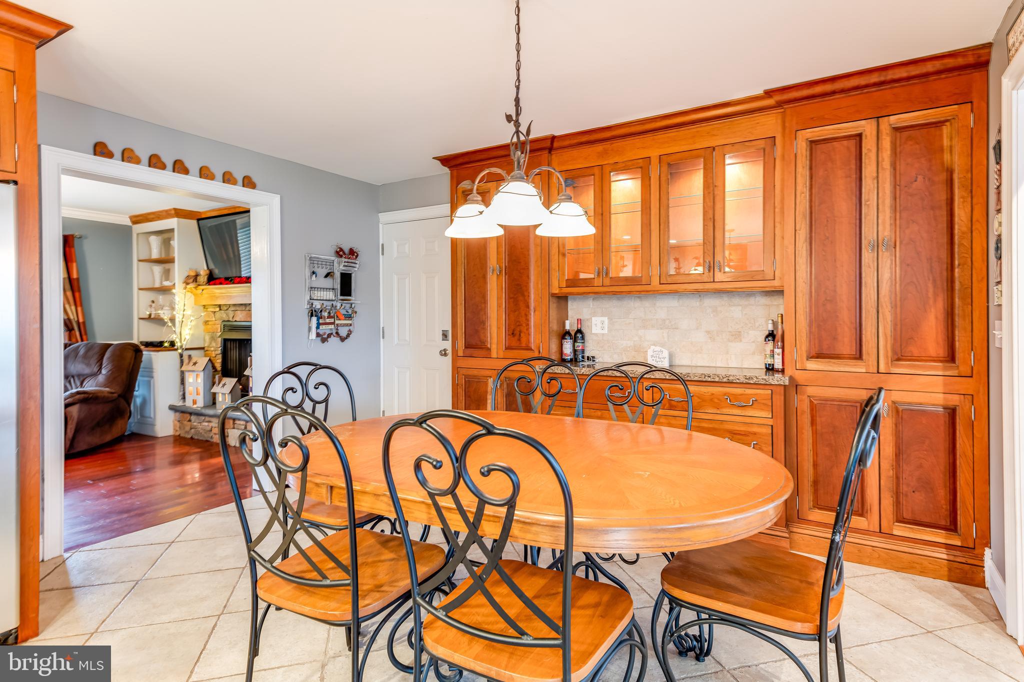 20 Ridge Road Southampton, NJ 08088 - Photo 9 of 44 Beautiful Custom Cherry Cabinets