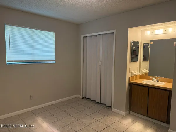 a view of a bathroom with a sink