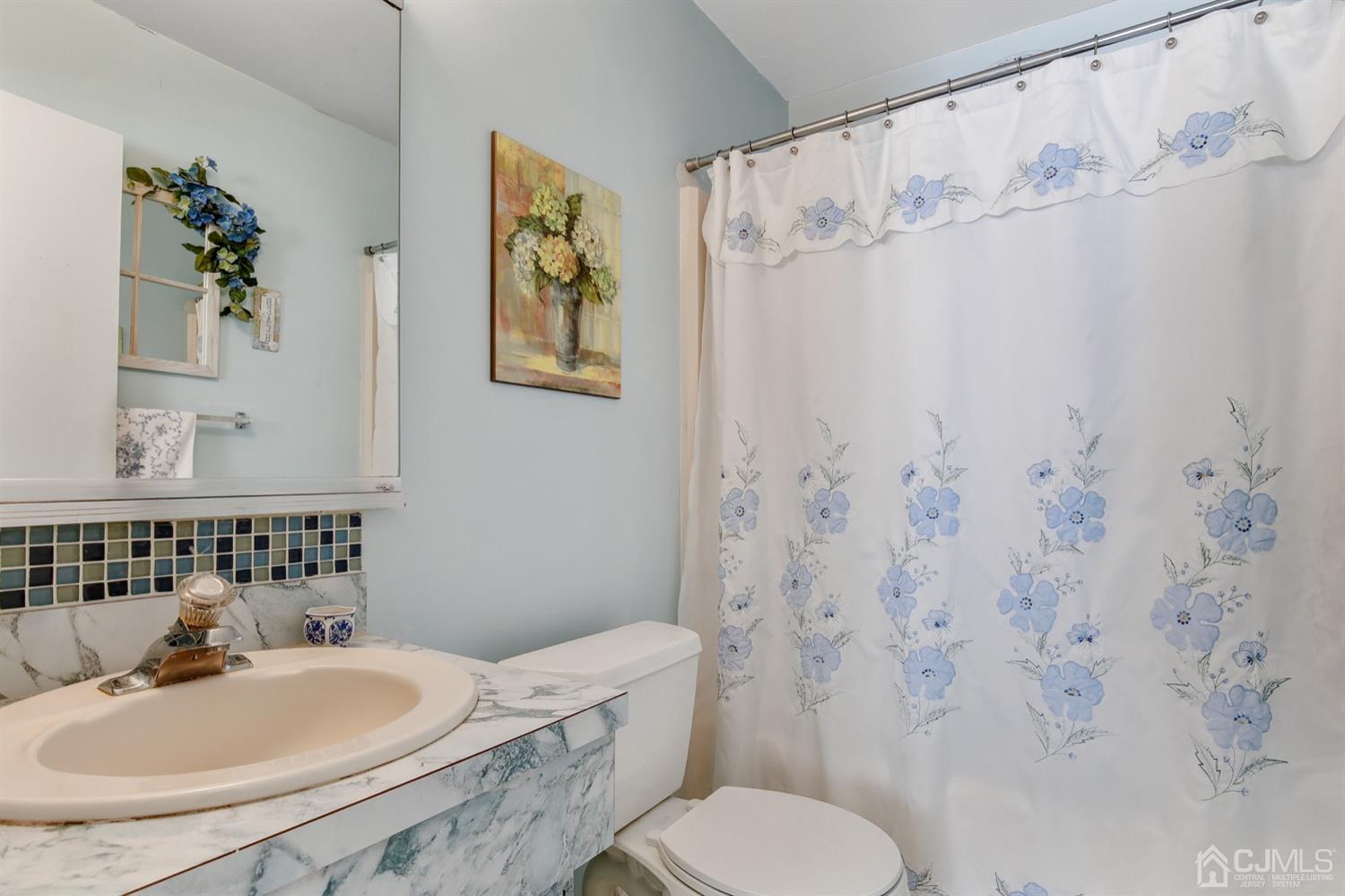 149 Woodbury Road Edison, NJ 08820 - Photo 15 of 19 a bathroom with a sink toilet and shower