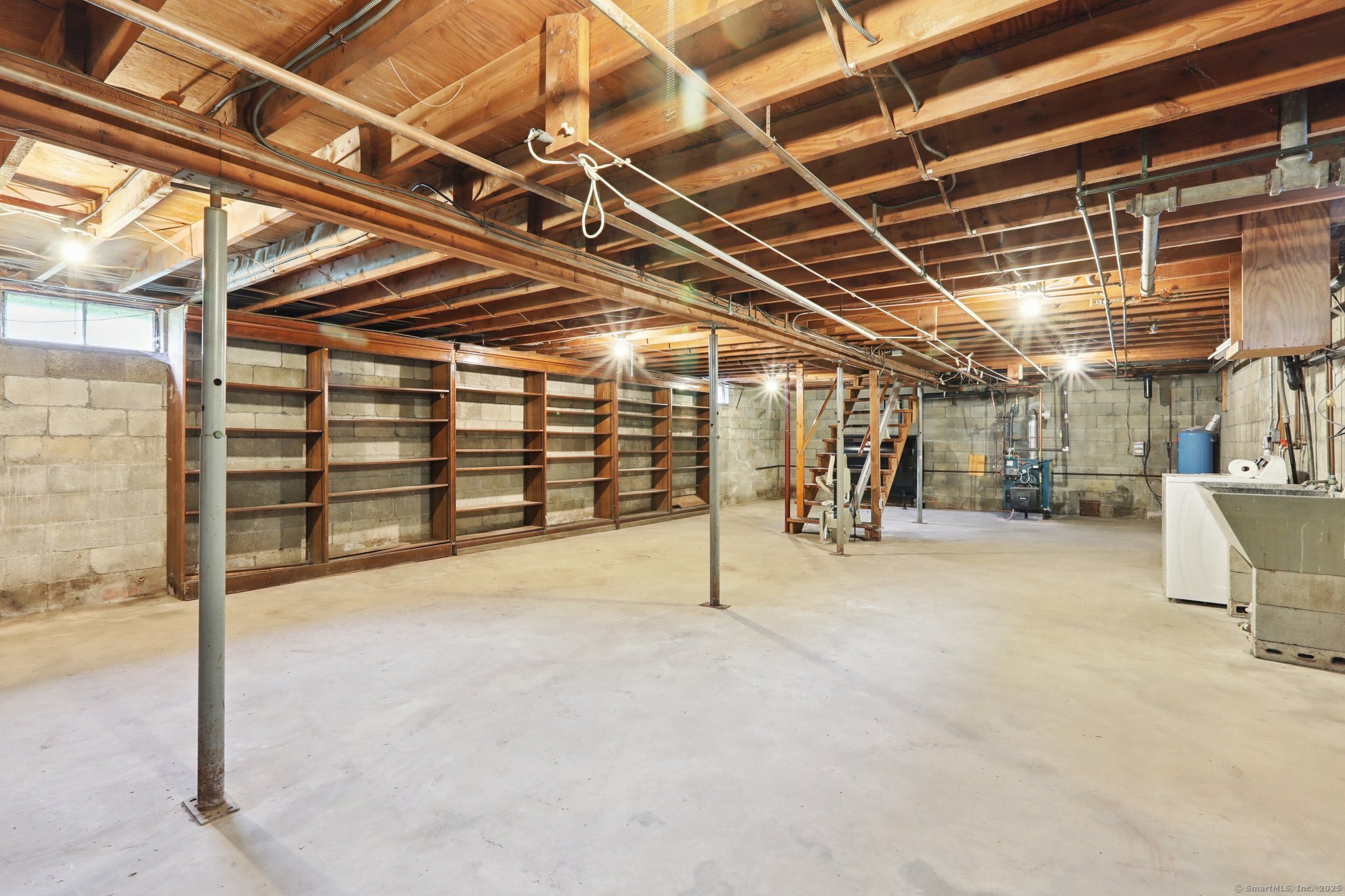 77 Old Middle Road Brookfield, CT 06804 - Photo 27 of 31 a view of empty room with wooden ceiling