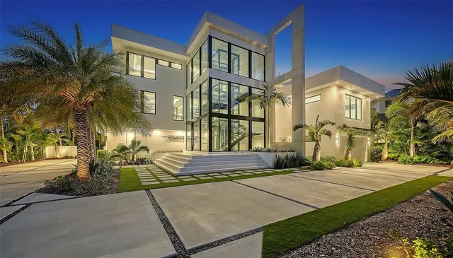 a view of lake and mountain