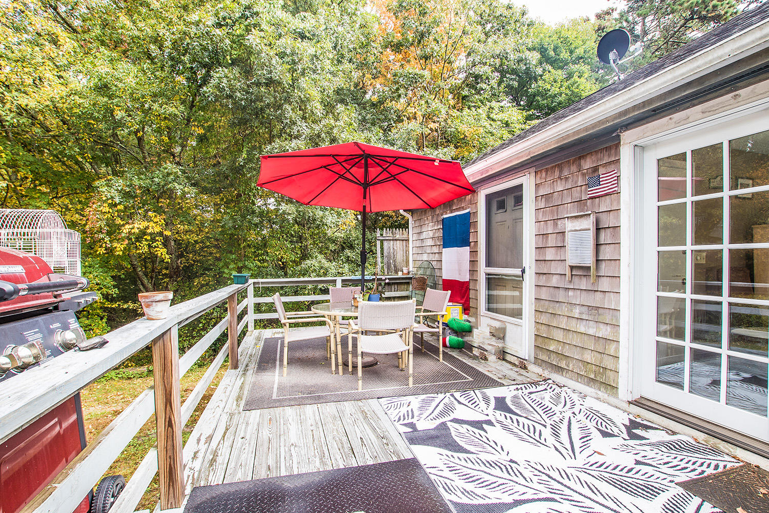58 Ensign Road Centerville, MA 02632 - Photo 7 of 12 a view of balcony with outdoor seating