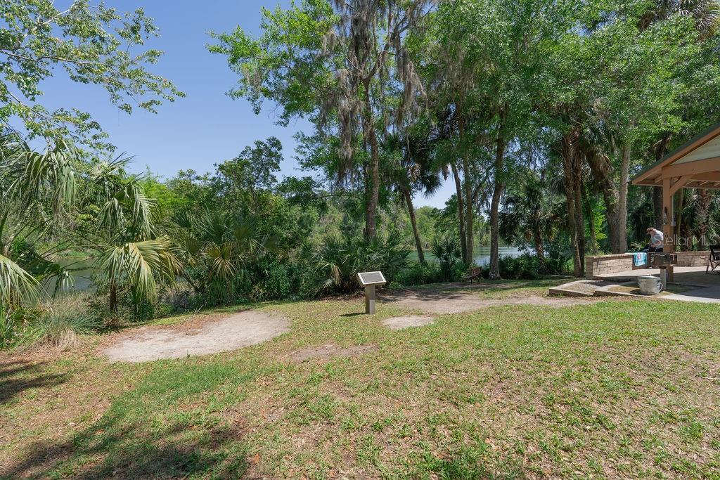 19367 Southwest 101st Place Road Dunnellon, FL 34432 - Photo 35 of 38 a swimming pool with outdoor seating and yard