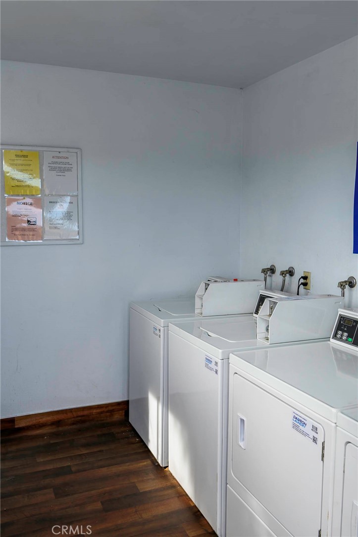 171 Brisco Road, Unit 8 Arroyo Grande, CA 93420 - Photo 17 of 23 a utility room with cabinets washer and dryer