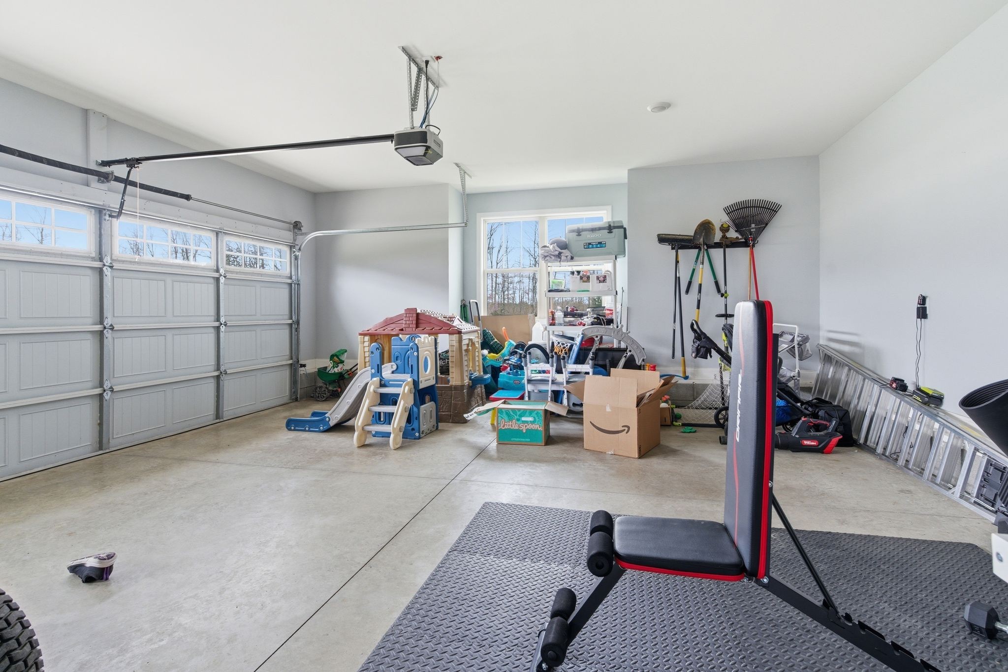 1166 Carney Winters Road Ashland City, TN 37015 - Photo 27 of 41 a view of a room with gym equipment