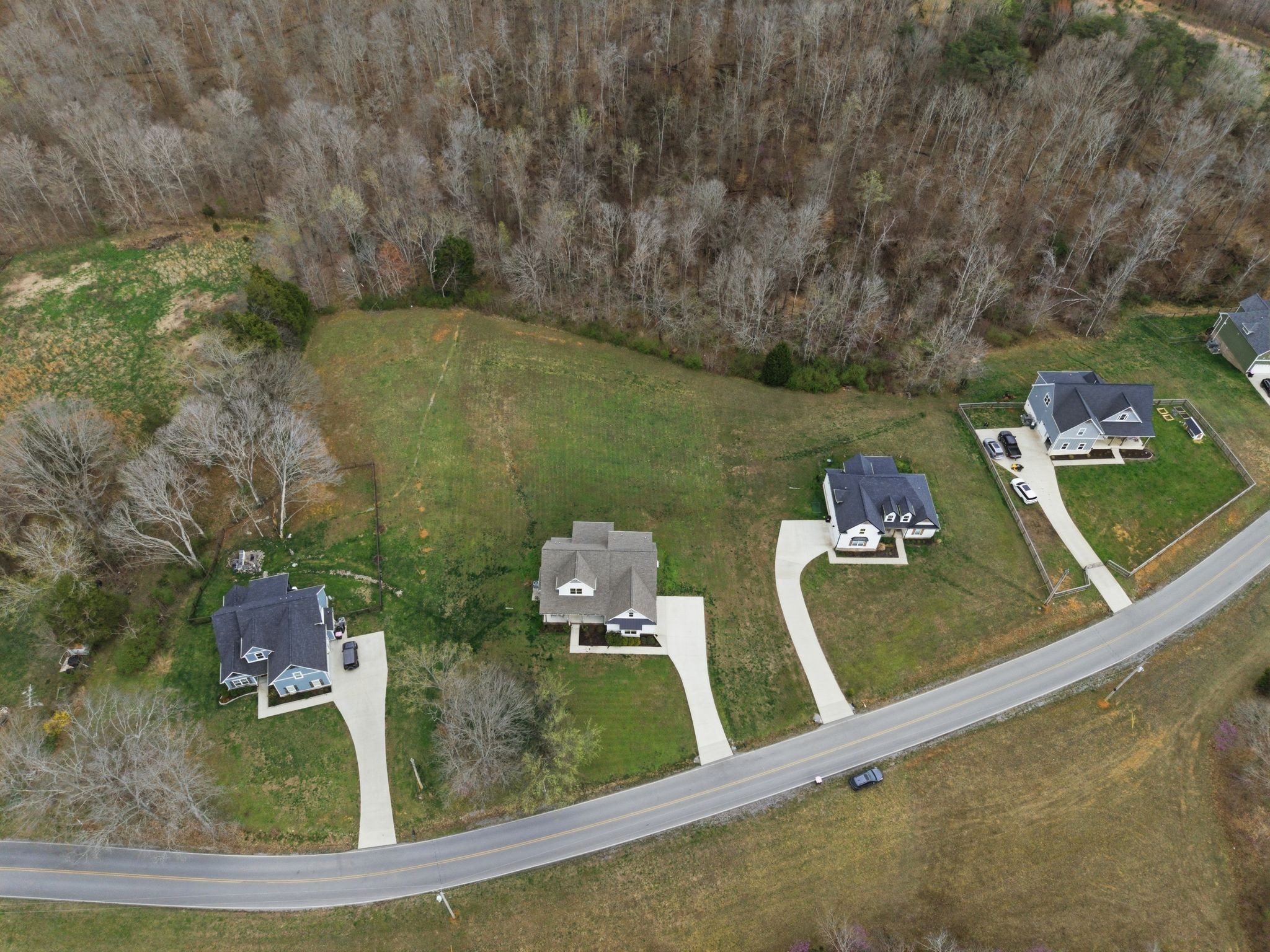 1166 Carney Winters Road Ashland City, TN 37015 - Photo 32 of 41 aerial view of a house with a yard