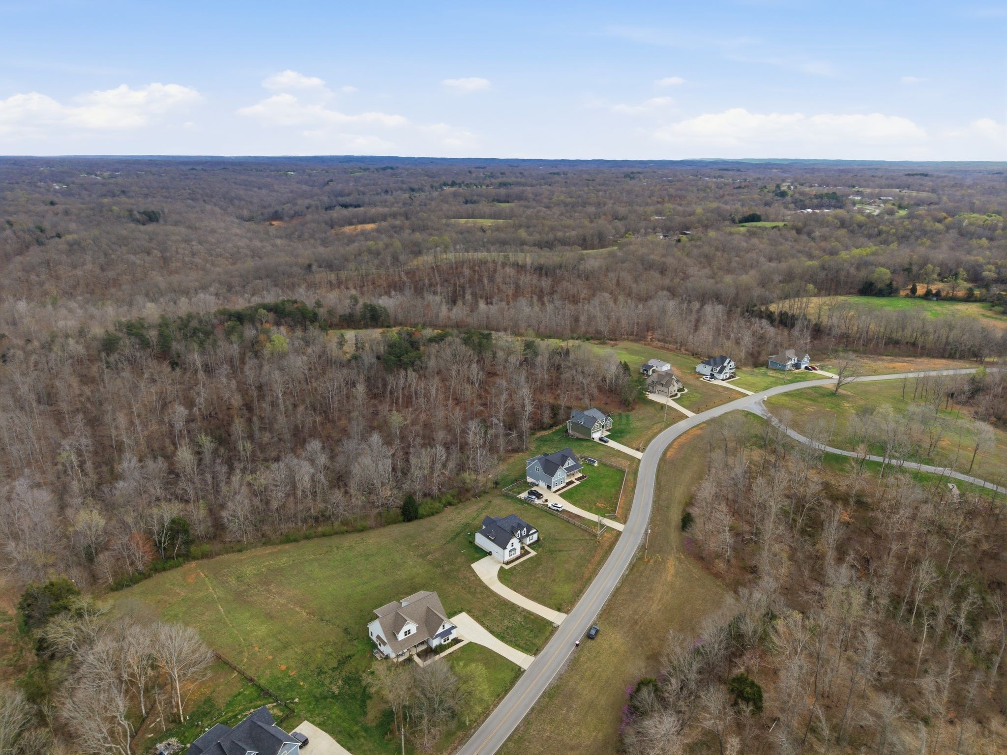 1166 Carney Winters Road Ashland City, TN 37015 - Photo 35 of 41 an aerial view of a house with a yard