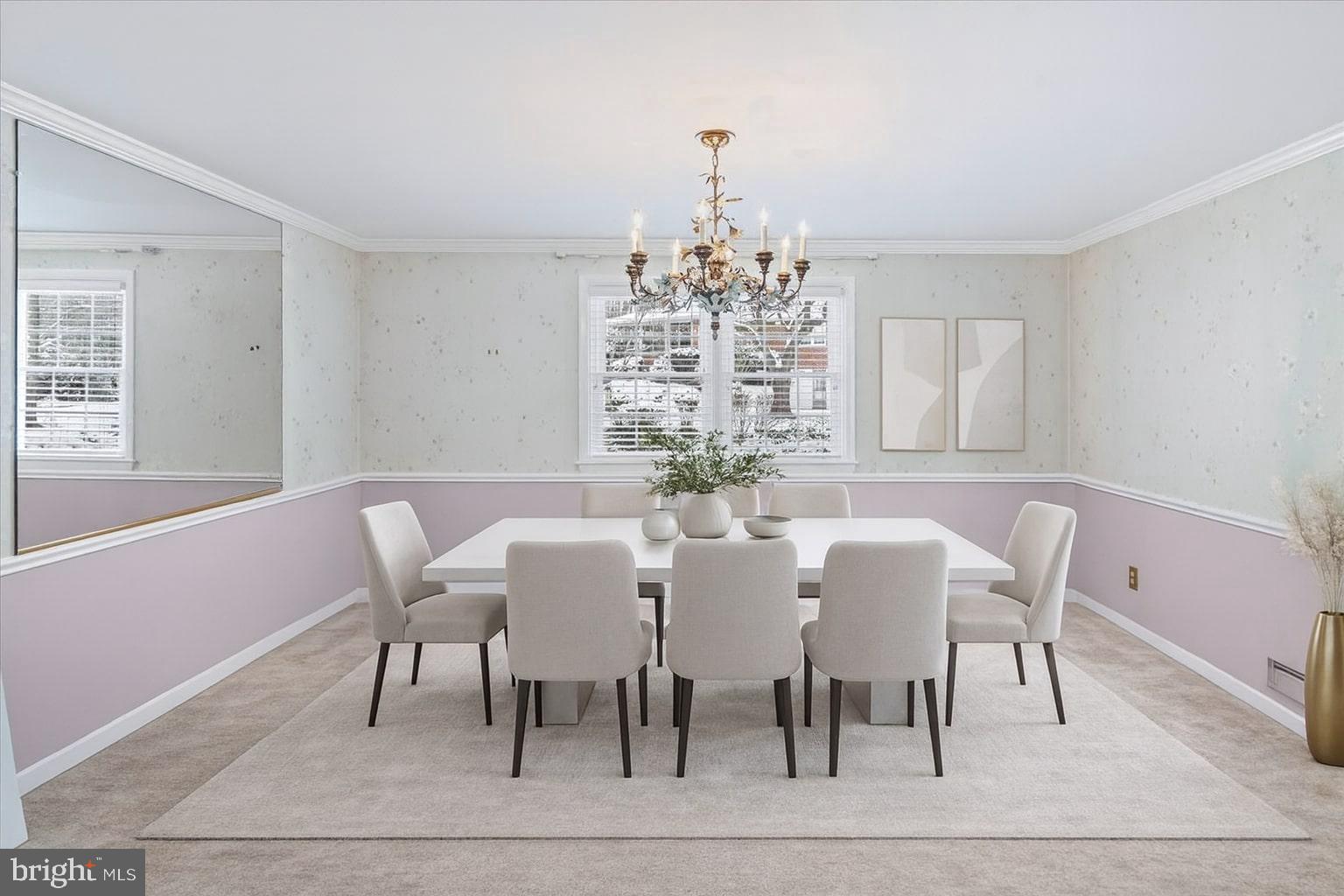 1004 Dunblane Road Baltimore, MD 21286 - Photo 13 of 60 Dining Room Staged