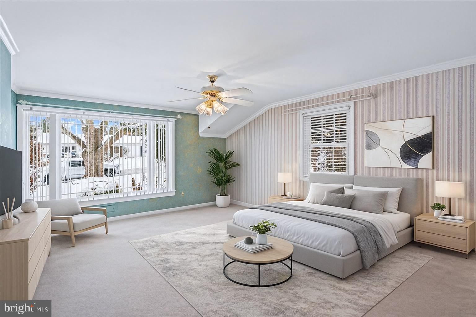 1004 Dunblane Road Baltimore, MD 21286 - Photo 24 of 60 Primary Bedroom Staged