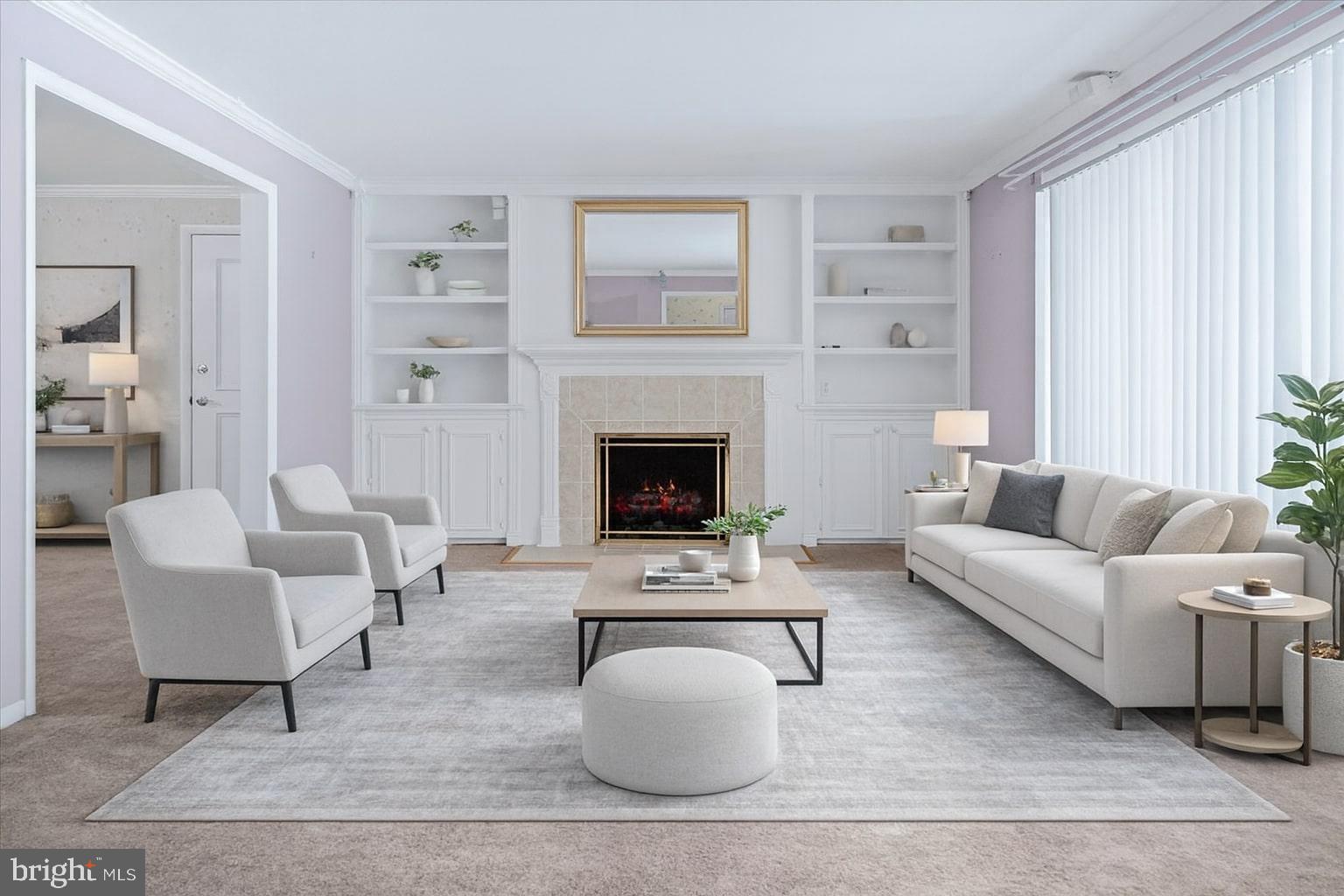 1004 Dunblane Road Baltimore, MD 21286 - Photo 8 of 60 Living Room Staged