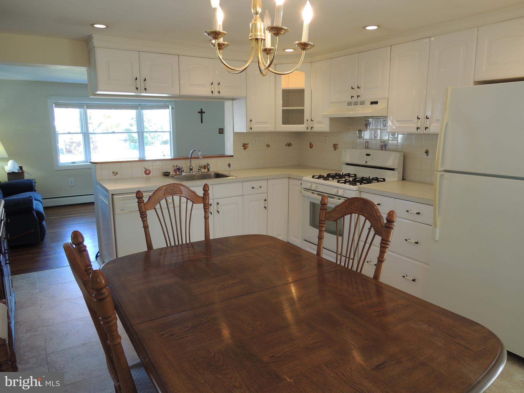 1520 Foster Road Warminster, PA 18974 - Photo 3 of 32 Eat-in Style Kitchen, view of Living Room