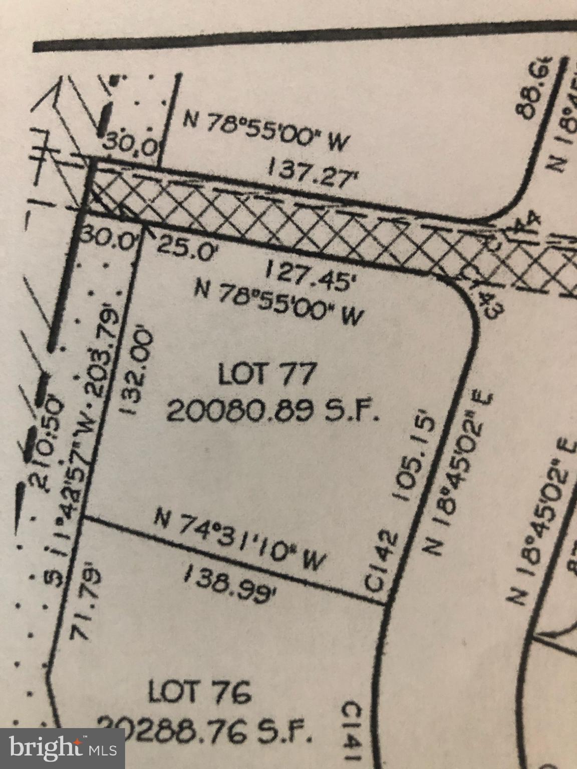 35482 Peregrine Road Lewes, DE 19958 - Photo 15 of 32 Plat for lot 77