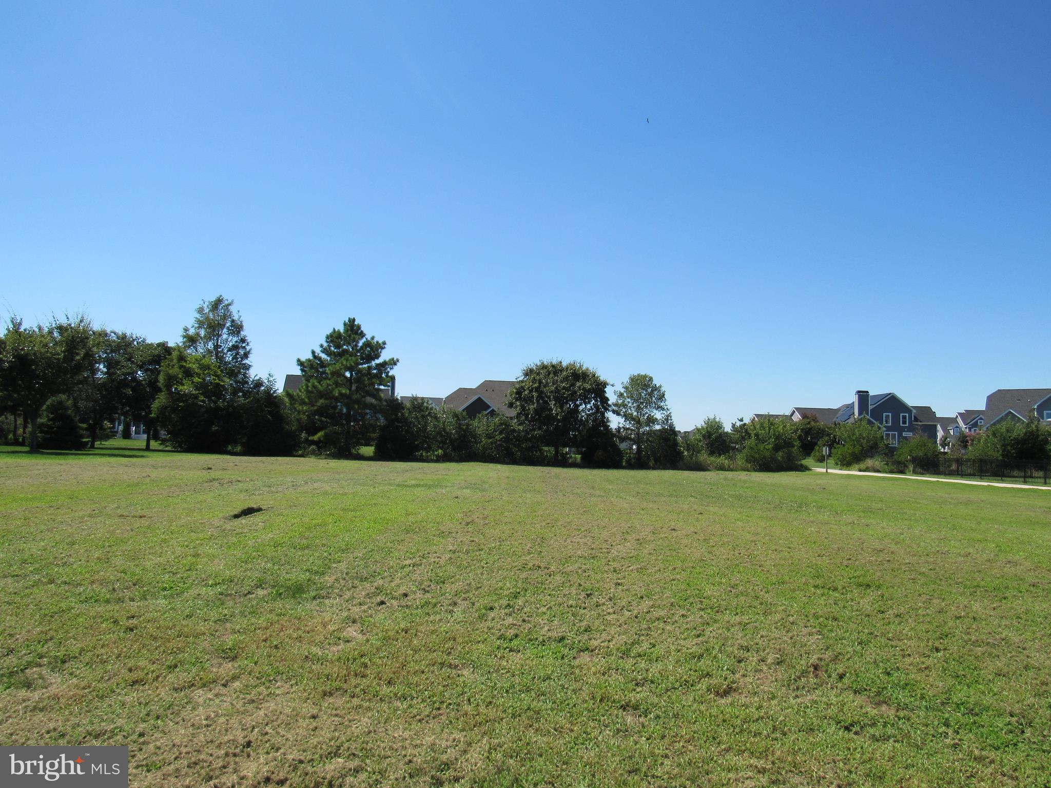 Cleared lot