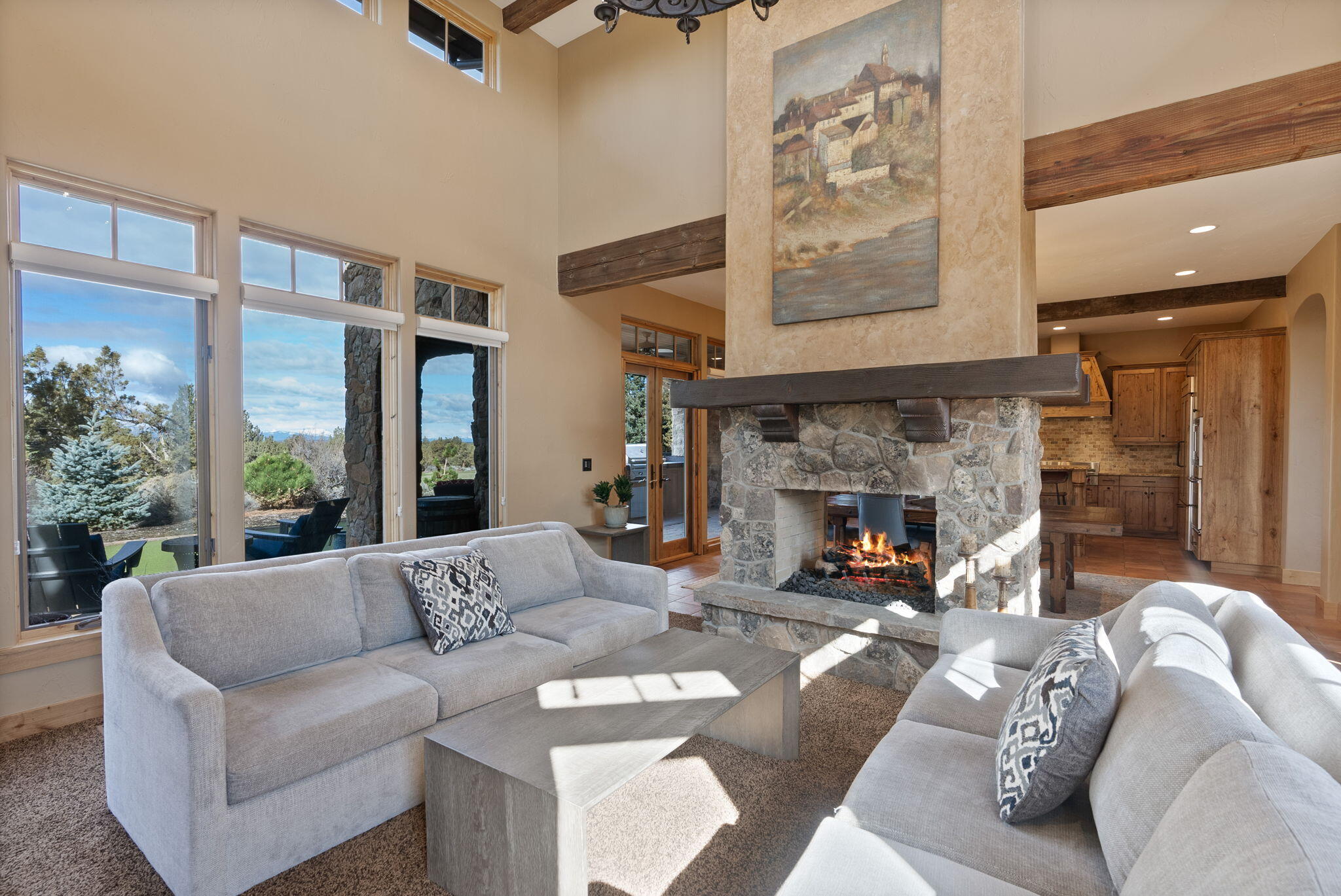 22887 Ghost Tree Lane Bend, OR 97701 - Photo 22 of 97 Enjoy the views of the Fazio golf course and Cascade mountains.