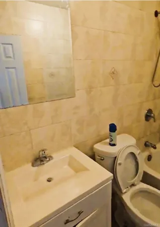 a bathroom with a sink and a toilet