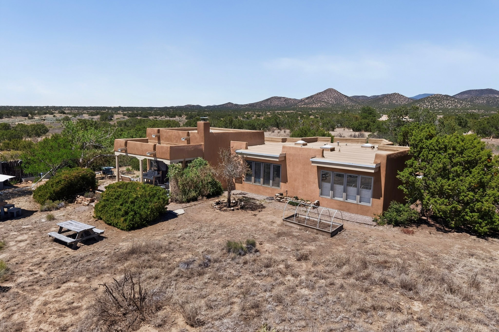 78 Verano Loop Santa Fe, NM 87508 - Photo 52 of 59 Back of Home