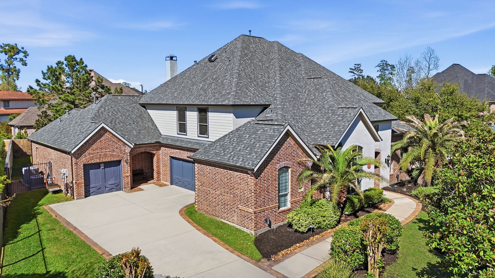 223 South Bauer Point Circle Spring, TX 77389 - Photo 41 of 50 a front view of a house with garden