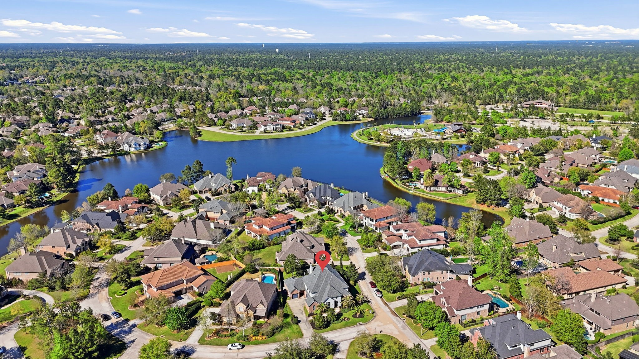 223 South Bauer Point Circle Spring, TX 77389 - Photo 47 of 50 a view of a city